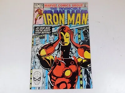 Buy The Invincible IRON MAN #170 -  1ST James Rhodes (Marvel Comics 1983) • 7.89£