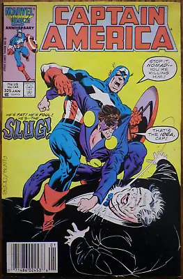 Buy Captain America #325 - Jan 1987 - Marvel Comics - VERY NICE Look • 1.87£