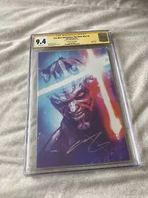 Buy Star Wars Adventures: The Clone Wars #5 Signed By John Giang CGC 9.4 • 90£