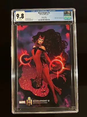 Buy Moon Knight #12 CGC 9.8 (2022) -  Hellfire Gala  Variant - Scarlet Witch • 35.47£
