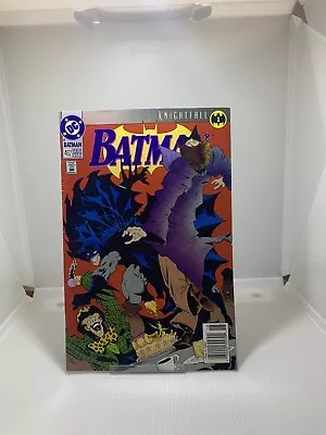 Buy Batman #492 DC Comics (1993) Knightfall 1st Print Comic Book • 2.81£