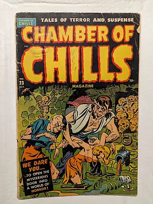 Buy Chamber Of Chills 23 / Pre-Code Golden Age / Harvey / 1951 • 223.86£