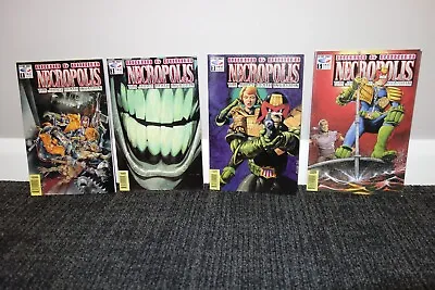 Buy Judge Dredd & Buried Necropolis Comics #1,2,3,5 (1992) Death Fleetway (2000ad) • 9.99£