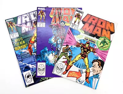 Buy Iron Man Comics #231 #232 #235 Vintage 1988 Marvel Superhero Bundle Lot Of 3 • 17.99£
