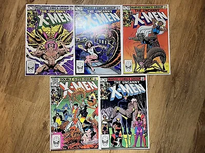 Buy Uncanny X-Men #162-167 (1982/83) Wolverine Solo! Paul Smith Art, 1st Lockheed! • 40£