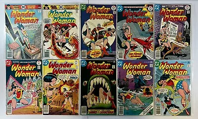 Buy Wonder Woman #225-267 #288 #315 Run DC Comics 1976 Lot Of 42 NM • 466.12£