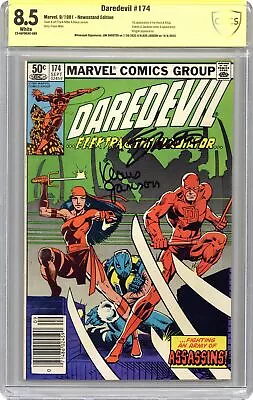 Buy Daredevil #174N CBCS 8.5 Newsstand SS Shooter/Janson 1981 23-0AFB6AC-089 • 111.89£