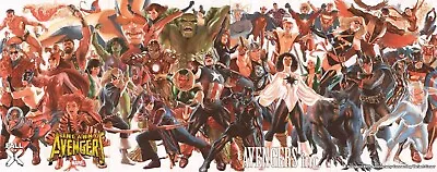 Buy Alex Ross Connecting Avengers 60th Ann Variant Set! 4-5, Inc 1, Uncanny 1 • 20.90£