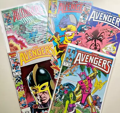Buy 5 Avengers Marvel Comics Job Lot # 263, 264, 265, 273, 278 • 15£