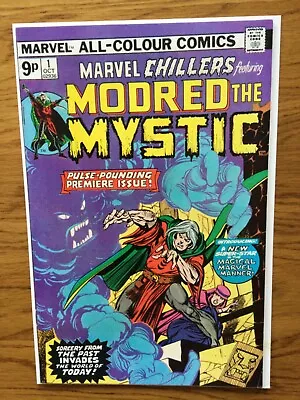 Buy Marvel Chillers 1 (1975) Key Issue. 1st Appearance Modred The Mystic • 25£