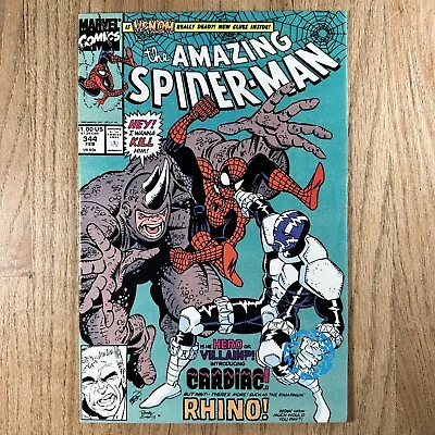Buy Amazing Spider-Man #344 1st App Cletus Kasady Carnage Marvel Comics 1990 NM🔥🔑 • 18.44£