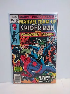 Buy Marvel Team-Up #64 Marvel Comics 1977 Spider-Man & Iron Fist / Steel Serpent   • 5.53£