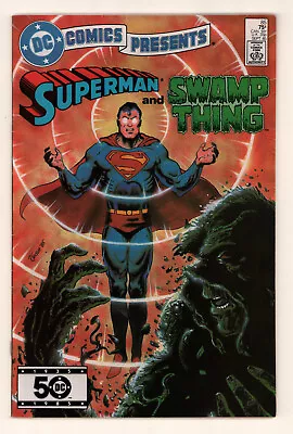 Buy DC Comics Presents #85, ALAN MOORE, SWAMP THING, SUPERMAN, DC 1985 FINE+ • 7.16£