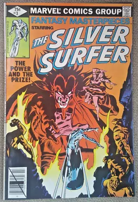 Buy Fantasy Masterpieces No.3 , 1980 Reprints Silver Surfer #3 , 1969 . High Grade ! • 1.99£