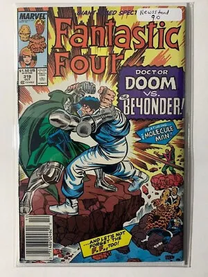 Buy Fantastic Four #319 VF/NM 9.0 Newsstand! Origin Beyonder! • 32.17£