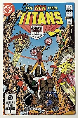 Buy New Teen Titans #28 -DC Comics 1983- Perez Art - 2nd App Terra 1st Cover - VF/NM • 8.63£