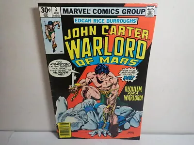 Buy John Carter Warlord Of Mars Vol I No 3 1977, Marvel Comics Group • 12.99£