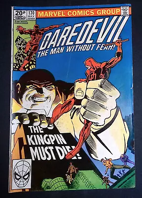 Buy Daredevil #170 Bronze Age Marvel Comics F • 39.99£