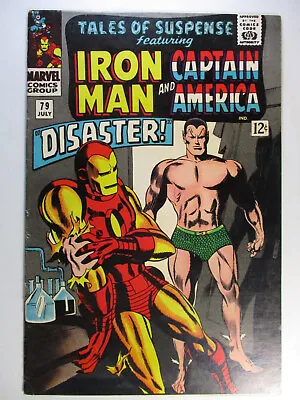 Buy Tales Of Suspense #79, Iron Man In Disaster, Submariner, Fine, 6.0, White Pages • 47.42£