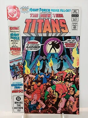 Buy The New Teen Titans #21       DC Comics  1982    Key 1st Brother Blood    (F398) • 7.99£