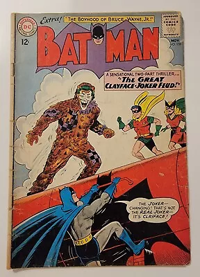 Buy Batman #159 G/VG Great Joker Clayface Fued 1963 Sheldon Moldoff Vintage Silver • 63.16£