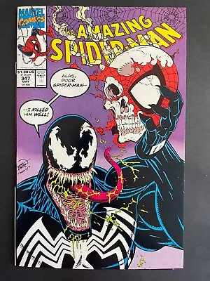Buy Amazing Spider-Man #347 Venom Marvel 1991 Comics NM • 23.82£