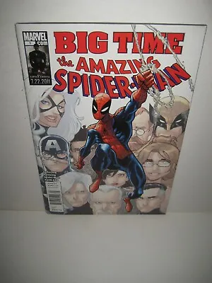 Buy AMAZING SPIDER-MAN: BIG TIME #1|reprint 648 649 650|Newsstand|2011 |Marvel • 23.66£