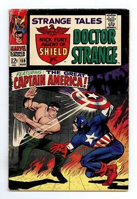 Buy Strange Tales 159 Marvel 1967 Silver Age 1st Valentina Mid Grade CGC Ready Key 1 • 118.74£