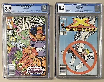Buy Silver Surfer #44 + X-Factor #15 - Both CGC 8.5 - Both Mark Jewelers • 118.59£