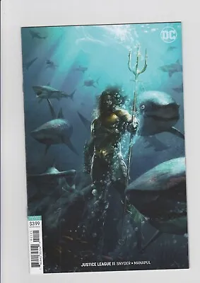 Buy Justice League #11  Francesco Mattina Aquaman Movie Cover   • 4.99£