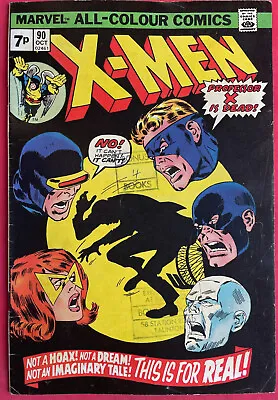 Buy Uncanny X-Men Vol 1 #90 (1974) Reprints X-Men #42 Death Of Professor X • 32.95£