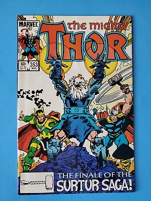 Buy Thor #353 - Surtur Saga Finale - Marvel Comics 1985 • 3.19£