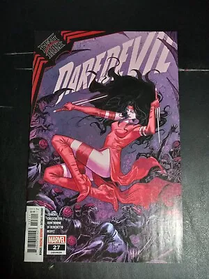 Buy Daredevil #27 Vol 6 Zdarsky King In Black Cover Marvel Comics 2021 Checchetto • 4£