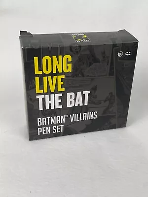 Buy DC Comics Batman Long Live The Bat Anniversary Villains Pen Set In Box • 16.05£