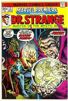 Buy Marvel Premiere #11 (1972) Dr Strange Series Begins!  Baron Mordo! • 46.36£
