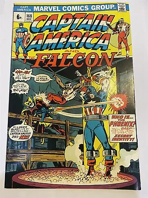 Buy CAPTAIN AMERICA #168 Marvel Comics UK Price 1973 VF/NM • 24.95£