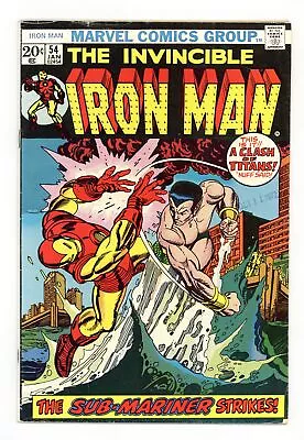 Buy Iron Man #54 VG 4.0 1973 1st App. Moondragon • 43.17£