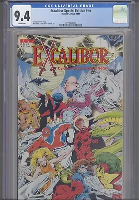Buy Excalibur Special Edition #nn CGC 9.4 1987 Marvel Comics Alan Davis Cover & Art • 37.98£