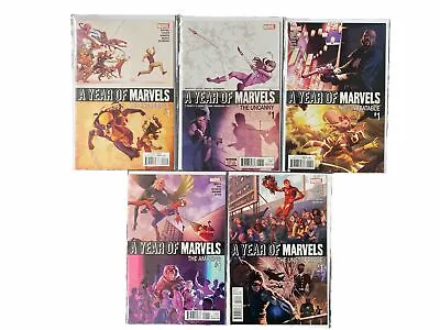 Buy A Year Of Marvels Comic Books 5 Issues NM+ Bagged & Boarded Set • 4.99£