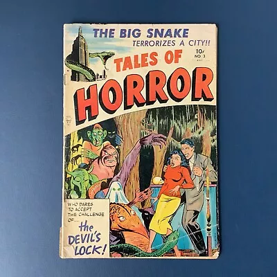 Buy Tales Of Horror, #3, Nov. 1952, RARE PRE-CODE HORROR! • 158.12£