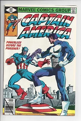 Buy Captain America #241 NM (9.2) 1979 Classic Frank Miller Punisher Cover • 98.83£
