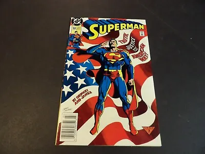 Buy Superman #53 - DC Mar 1991 - High Grade(VF+) - Newsstand Variant • 2.37£