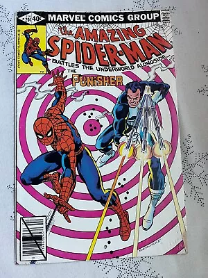 Buy Amazing Spider-man #201 The Punisher • 16.21£