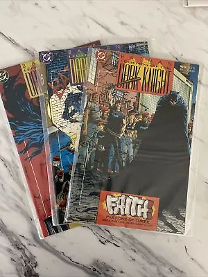Buy Batman Legends Of The Dark Knight # 21-23. 3 Issue Full Story Set 1991. • 9.95£