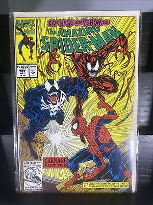 Buy Carnage And Venom Vs. The Amazing Spider-Man #362 (May 1993, Marvel) • 15.99£
