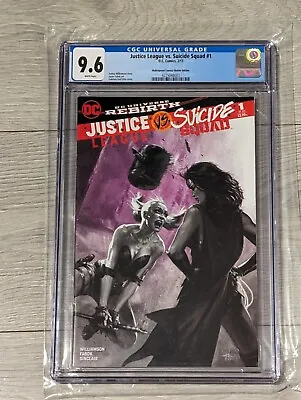 Buy Justice League Vs. Suicide Squad #1  Dell'Otto Variant  Limited 1500 CGC 9.8 • 65£