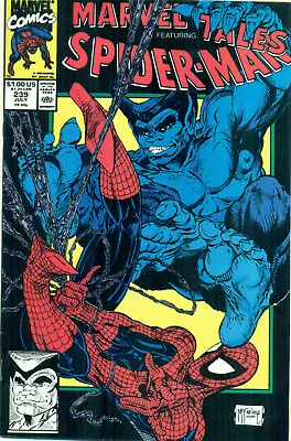 Buy Marvel Tales #239 Mantlo Spider-Man Spider-Ham Bat Boy Todd McFarlane Cover 1990 • 11.19£