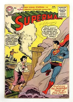 Buy Superman #99 GD 2.0 1955 • 102.78£