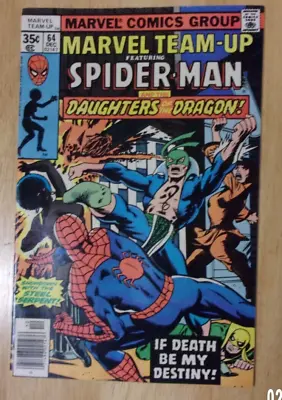 Buy Marvel Team-up #64 Glossy F/vf 1977 2 Part Story Iron Fist,steel Serpent J Byrne • 11.23£