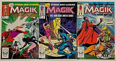 Buy Magik Bronze Age Marvel Comic Book Lot 1-3 Near Set Key X-Men Higher Grade FN • 0.99£